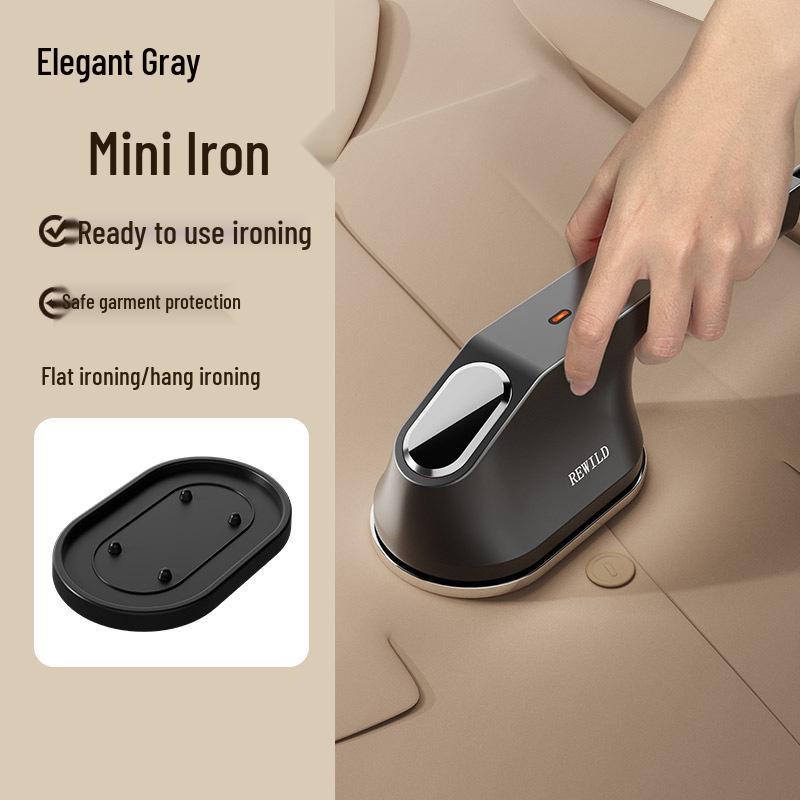 Wow Wow Portable Dual-Use Handheld Garment Steamer and Electric Iron for Dry and Wet Ironing.