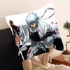 Anime Sakata Gintoki Pillow Case Fashion Square Pillowcase Bedroom Sofa Room Ins Decoration Leisure