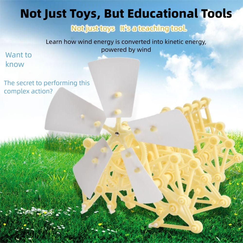 Educational Features DIY Toy Robot Interesting Mini Strandbeest Model Mechanical Puzzle Toy  Gift