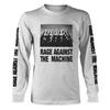 NUNS AND GUNS by RAGE AGAINST THE MACHINE Camisa de Manga Longa