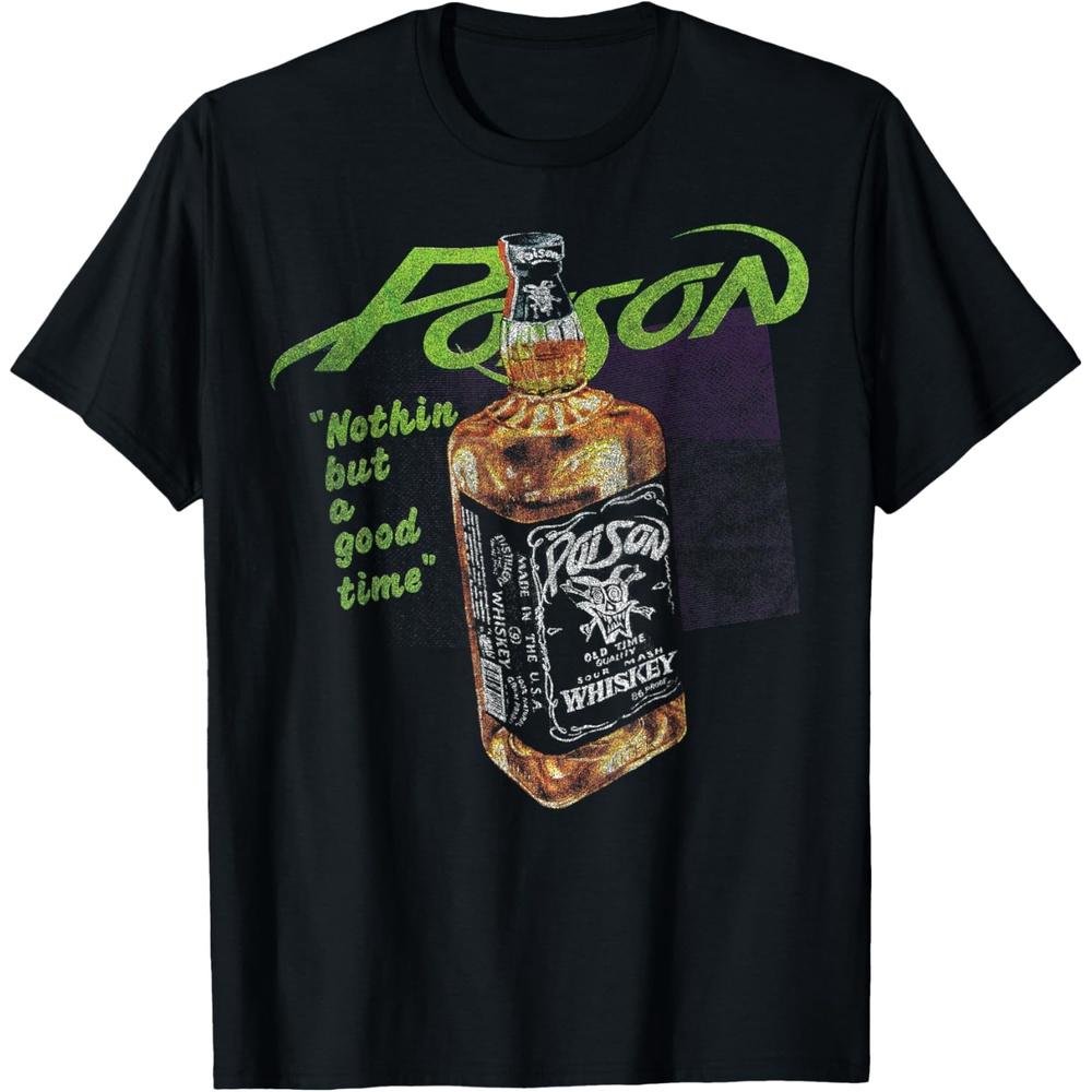 Poison Nothin But A Good Time T Shirt L чёрный
