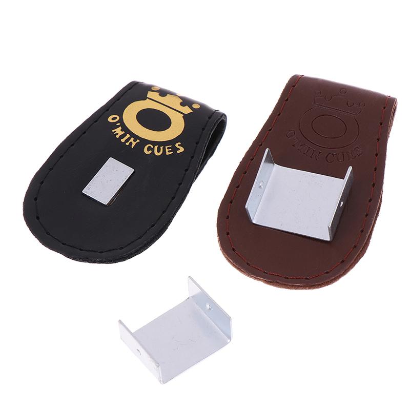 Porte-craie magnétique pour queue de snooker/pool avec clip de ceinture, accessoires de billard