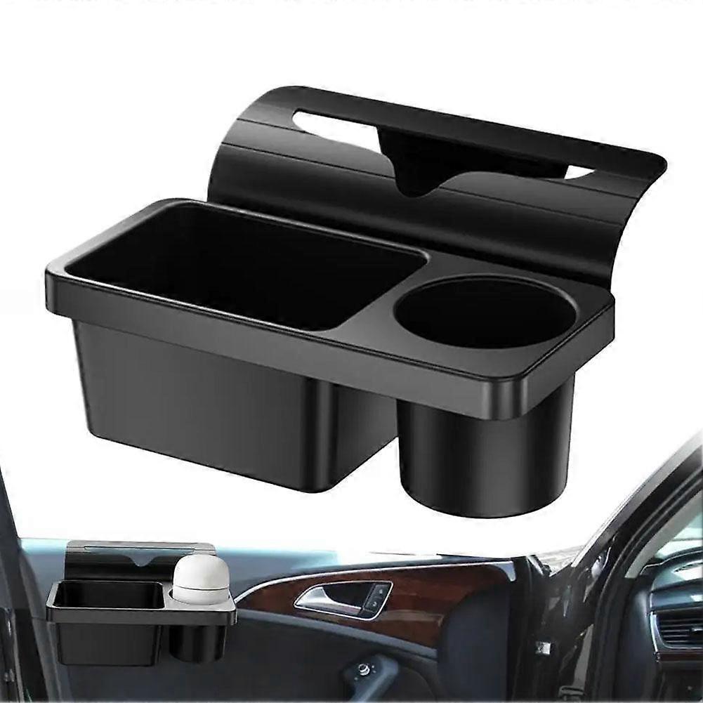 Multifunctional Car Window Storage Box Miscellaneous Items Storage Cup Holder