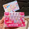 26 Keys Mechanical Keyboard Toy Clear Key Sounds Bag Pendant Charm  Gift Giving