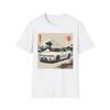 Camiseta Skyline R32 GT-R JDM Grande Onda Retro Carro Japonês Gráfico Tee