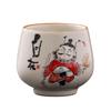 1PC Ru Kiln Zhong Kui Master Cup Ceramic Huang Ru Open Film Can Raise Single Cup Kung Fu Tea Set Tea Tasting Cup Tea Bowl Gifts