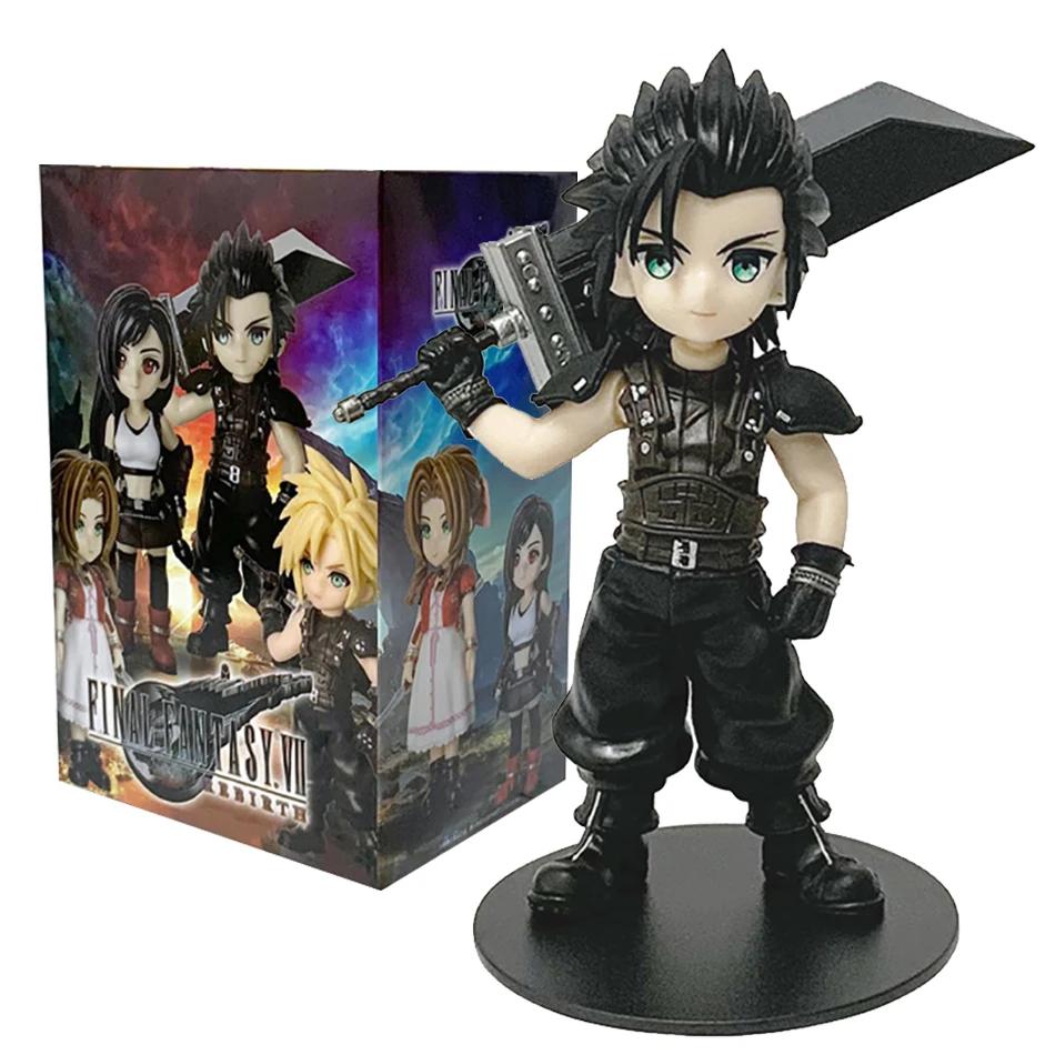Final Fantasy Vii Rebirth Merchandise Q Chocobo Figures Of Tifa Zack Cloud And Aerith Plush Toys And Keychain Gifts
