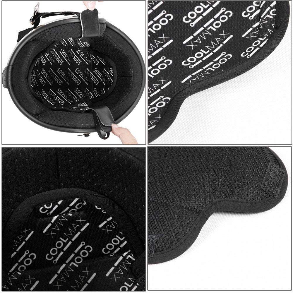 Motorcycle Helmet Liner Breathable Sweat Wicking Helmet Cushion Pad Quick-drying Motorcycle Helmet Cushion Inner Lining