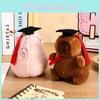 Soft Plush Capybara Keychain With Graduation Cap Perfect For Kids And Friends