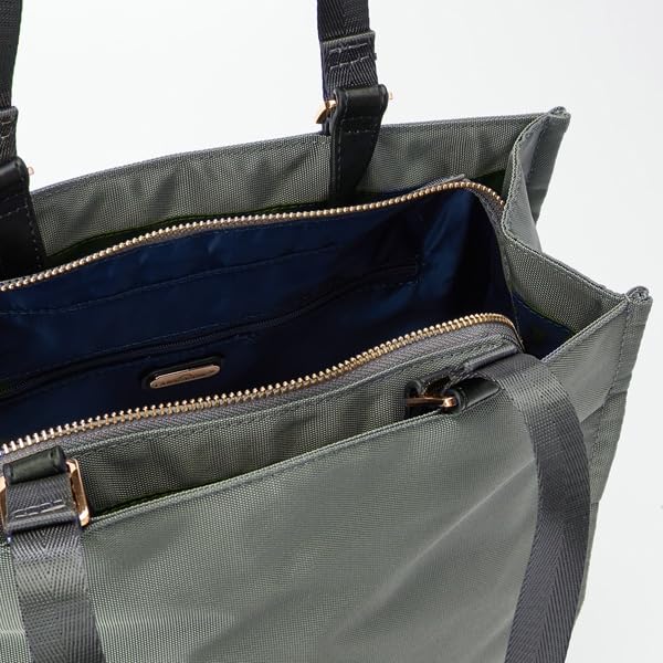 Labagagerie Vertikaler quadratischer Shopper B009501 Marineblau (66)