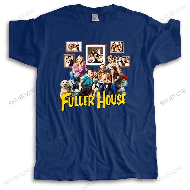 summer tshirt men brand teeshirt Fuller House Cast Merch Black men t shirt euro sizemale High Quality streetwear tee shirts S