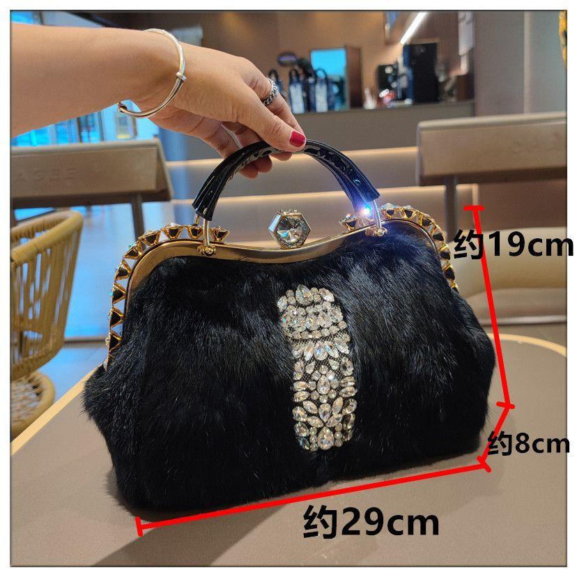 Leather Handbag Women's Bag New Autumn and Winter Fashion Versatile Temperament
