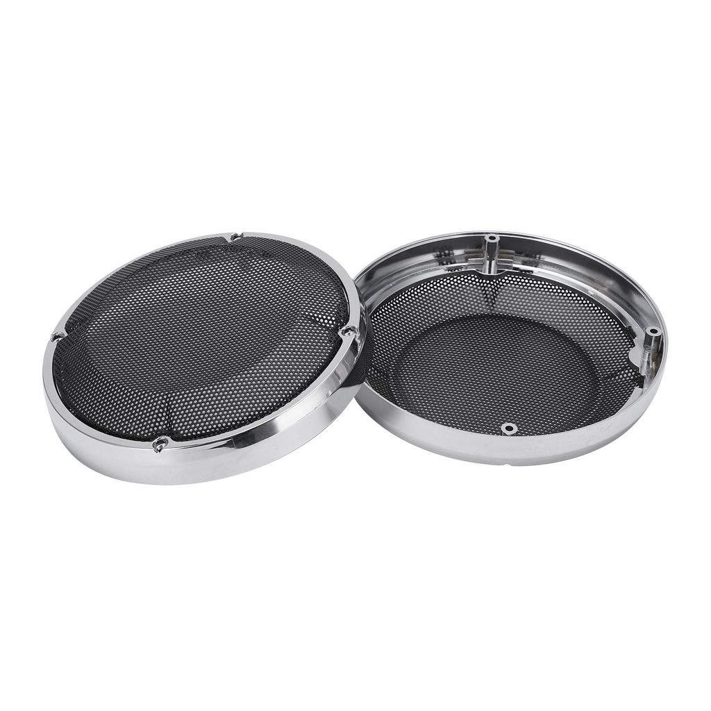 Motorcycle Speaker Mesh Cover Grille Saddlebag Lid Motors Accessory Replacement for Glide 1983‑2020