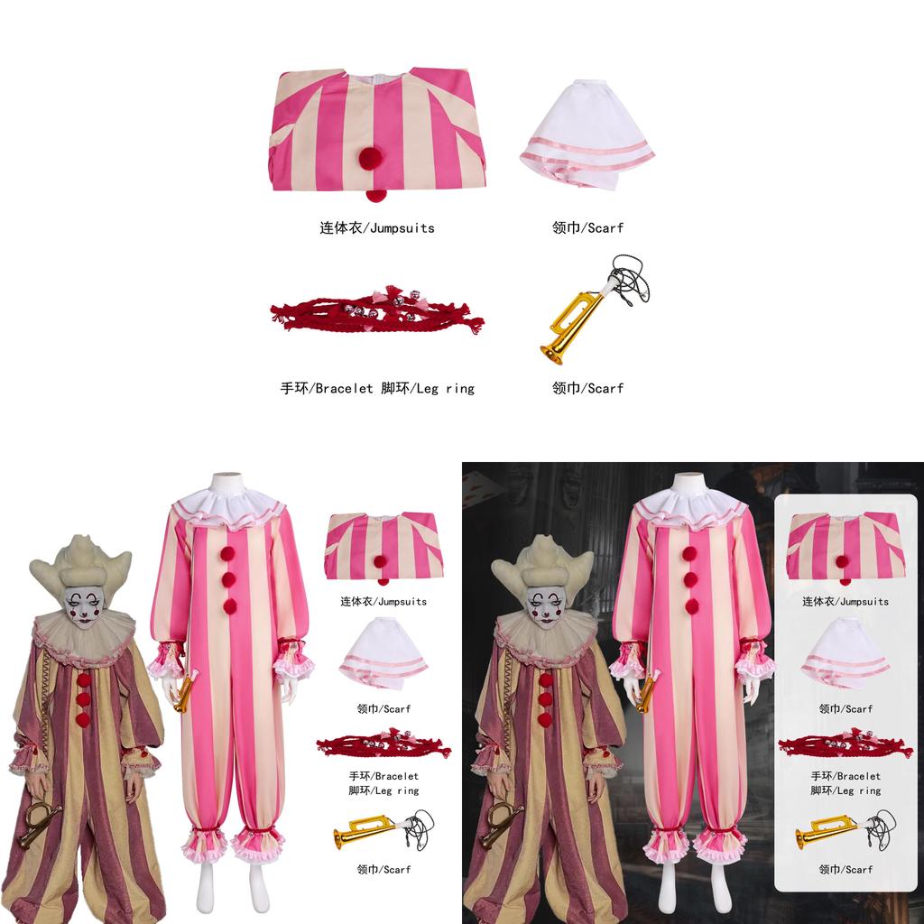 It Chapter Two Cosplay Costume Polyester Fabric For Halloween Party And Movie Fan