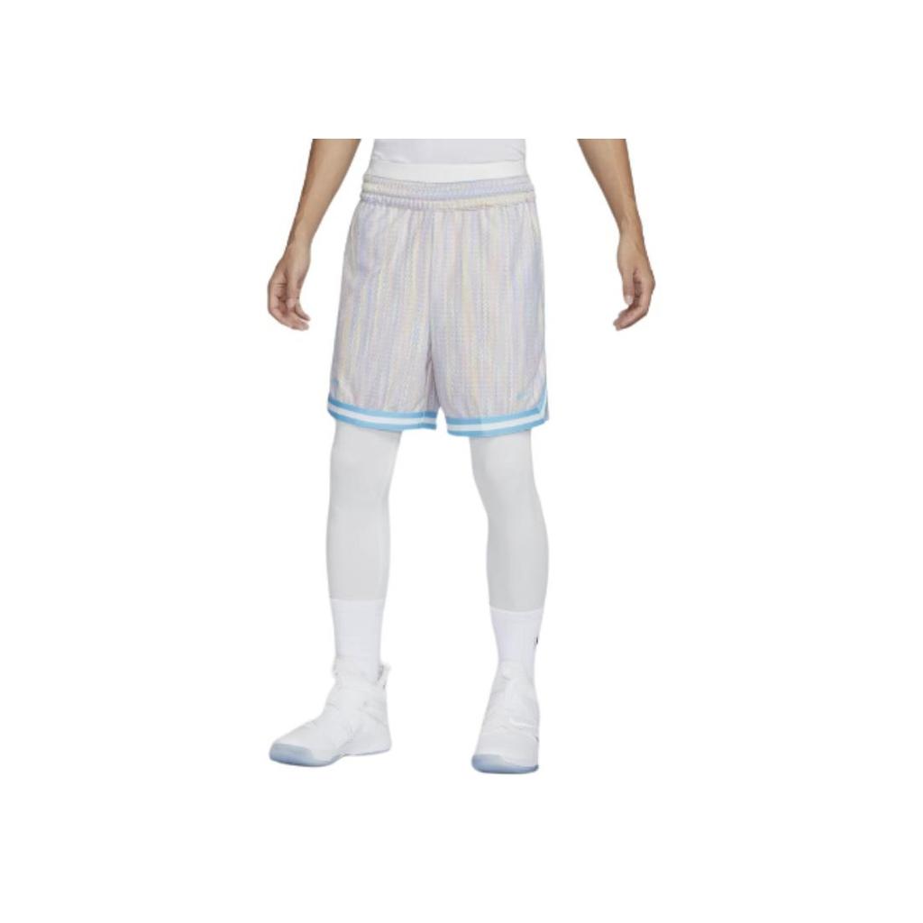 Nike Dna Dri-Fit LeBron Mid-Rise Fashion Soft Comfortable Casual Shorts Men Shorts Mountain-Peak-White FZ1057-121
