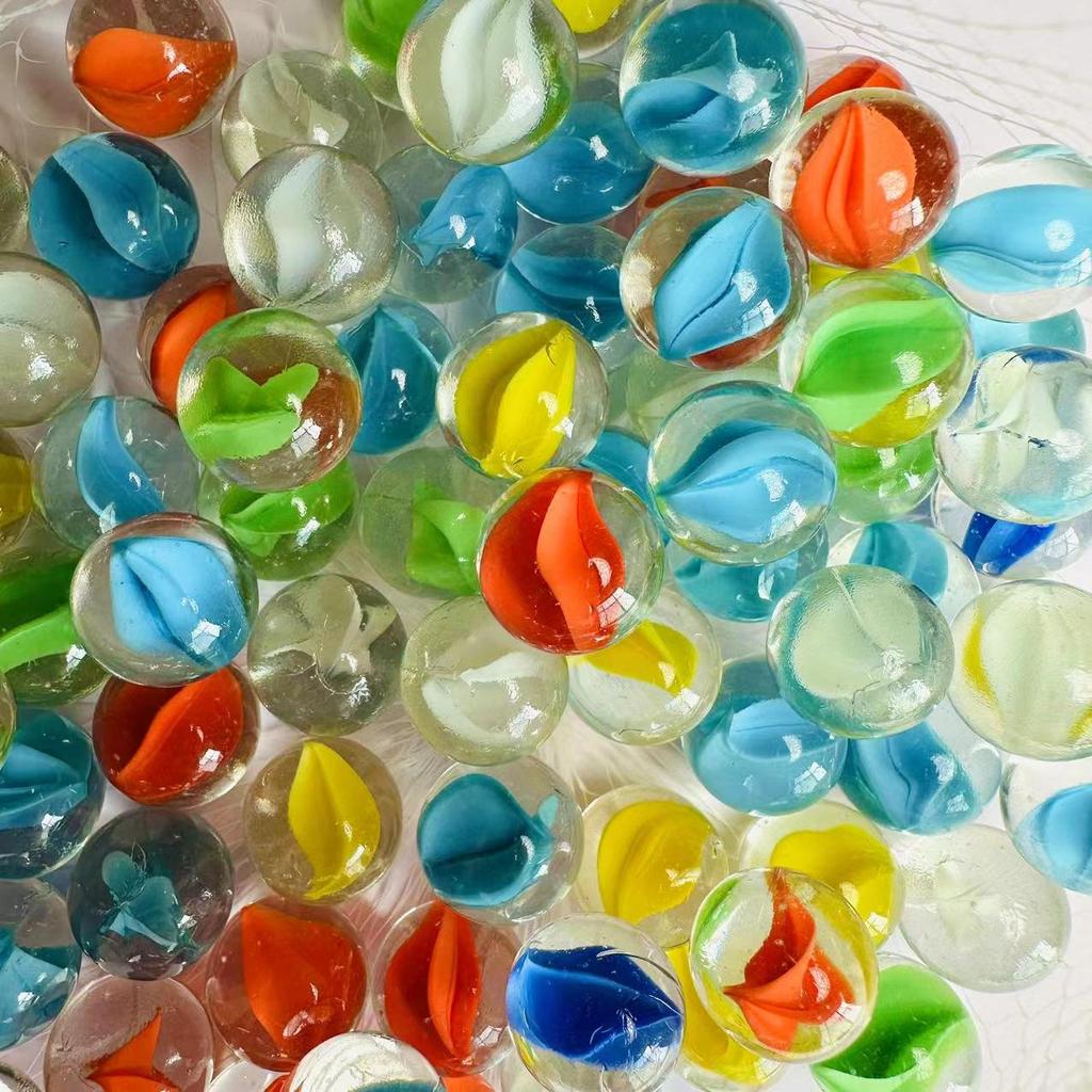 Colored Matte Frosted Glass Beads for Vase or Fish Tank Decoration