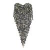 Beaded Tassel Epaulette Delicate Long Chain Punk Shoulder Jewelry Retro Heart DIY Clothing Appliques Accessories Men Women