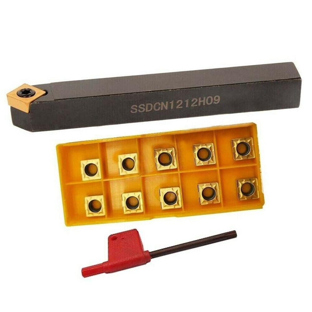 12mm SSDCN1212H09 + SCMT09T308 45 Degree External Turning Holder Carbide Insert