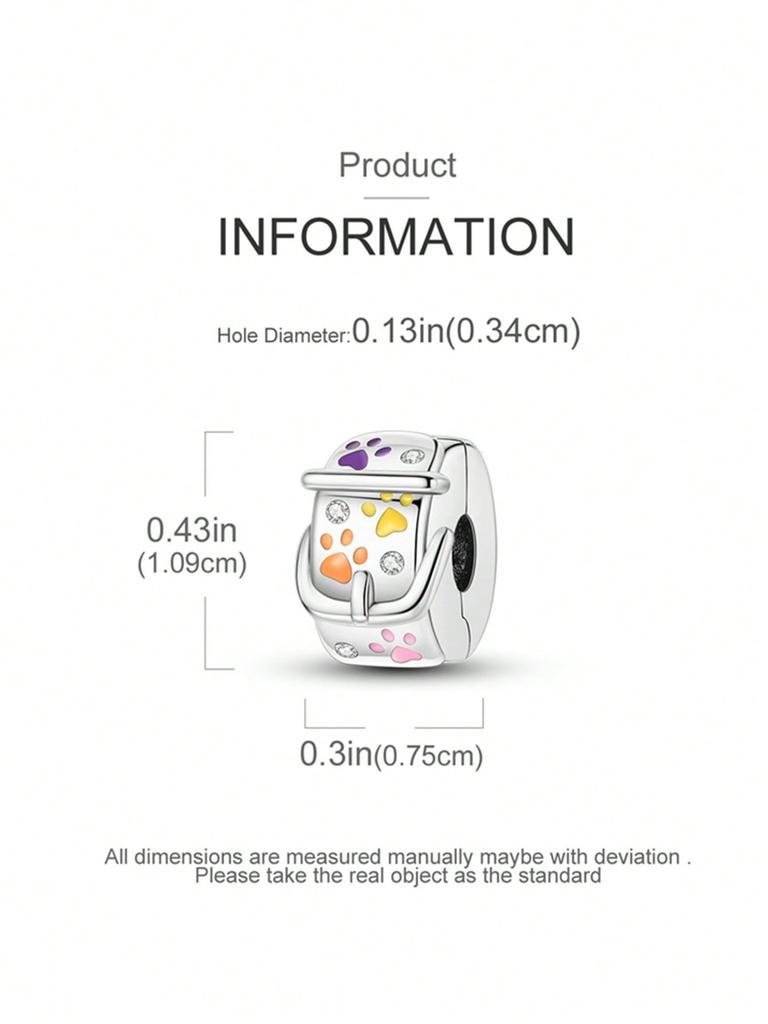 Charms Plata Gemstoneflower Clips And Spacersbeads Copper Plated Fit Copperoriginal Bracelet For Jewelry Making Diy Charm