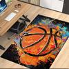 Basketball Printed Carpet, for Office Chair Living Room Bedroom Kitchen Room Decor Gifts.