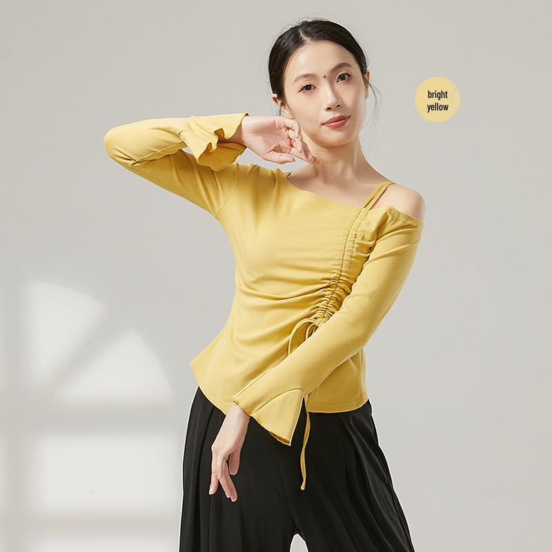 

Spring/Summer 2025 Personalized Dancewear: Women s Modern Dance Top for Body-Shaping & Practice S