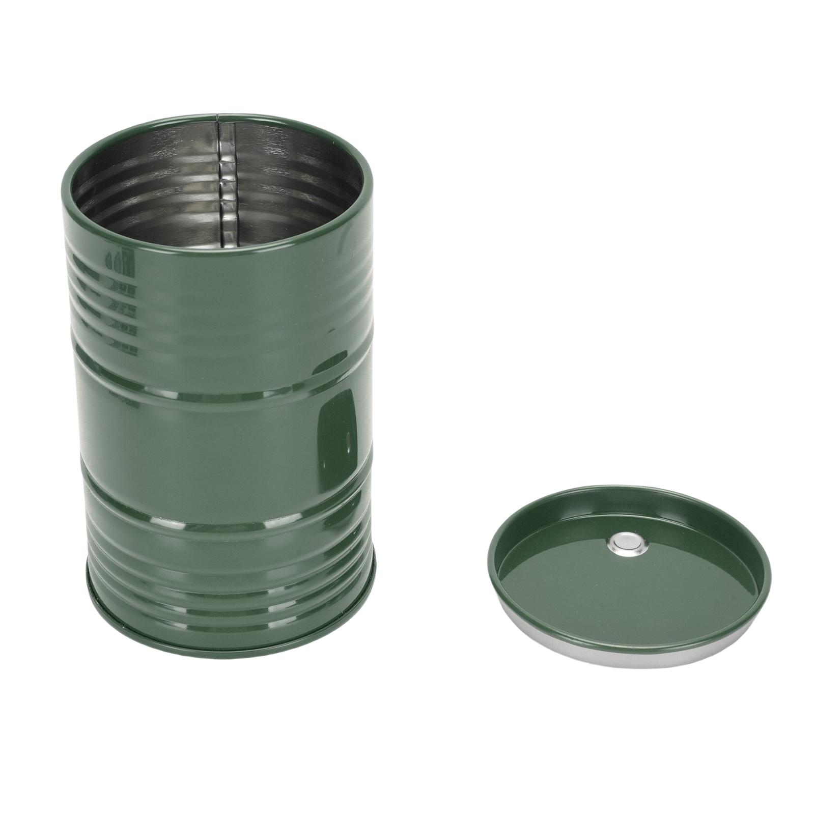 

Oil Drum Decoration Fit for SCX10 1 8 1 10 Scale RC Crawler Alloy Decorative Fuel Tank Decoration Green зелений