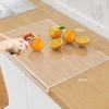 Acrylic Cutting Board With Counter Lip Non-slip Transparent Kitchen Counter Board For Bread Meat &fruit Household Chopping Board