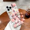 Pearl Flower for iPhone15ProMax Luxury All-inclusive Apple 14ProMax Rhinestone Phone