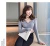 Women's Slim Fit Black Turtleneck Sweater - Long Sleeve Knit Base Layer for Spring & Autumn 2025