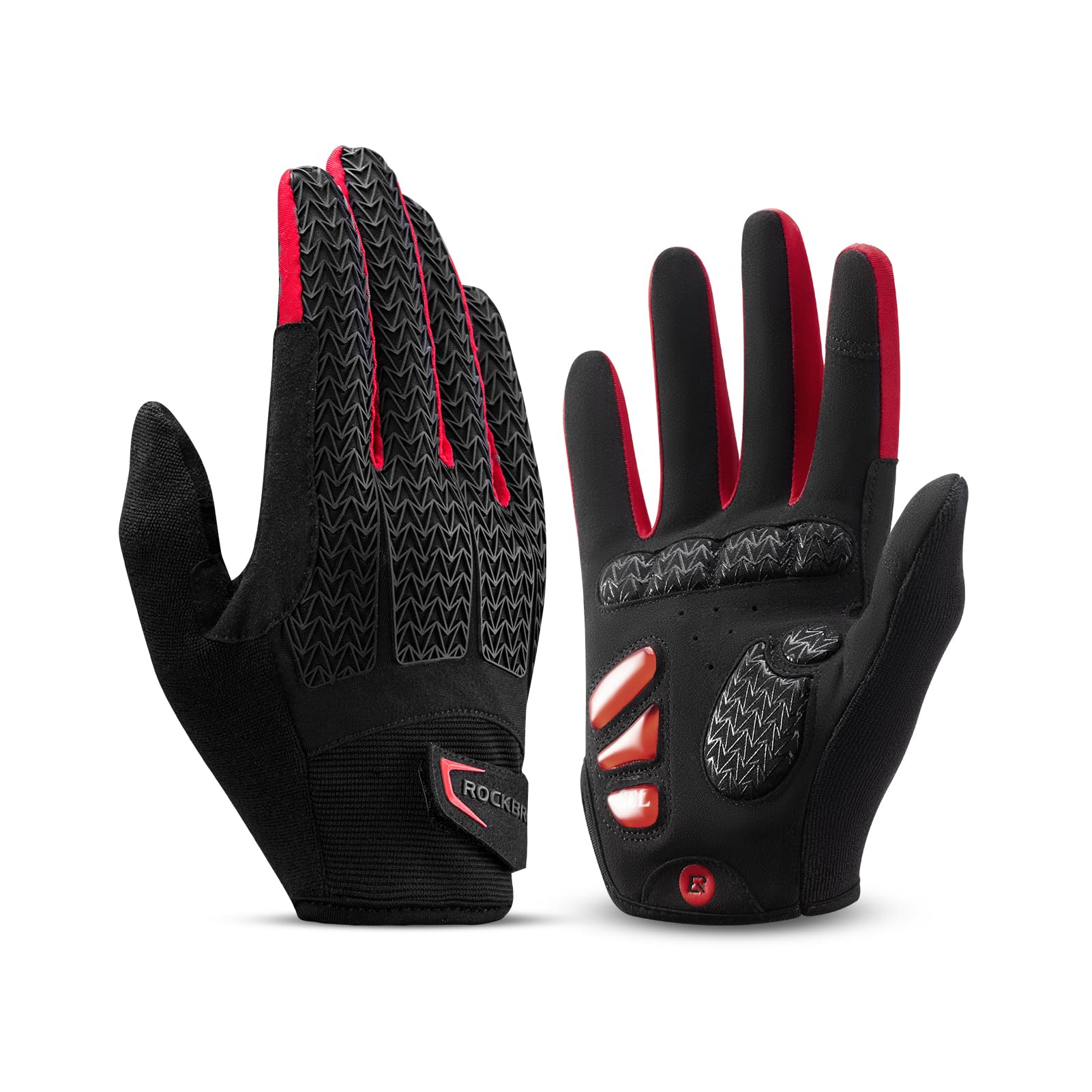 

ROCKBROS Велоспорт Велоспорт Велосипед Полный Палец Шок Сенсорный Экран Быстрые Велосипедные Дорожные Горные Унисекс Перчатки, Перчатки, Лето, Весна, Осень, Перчатки,