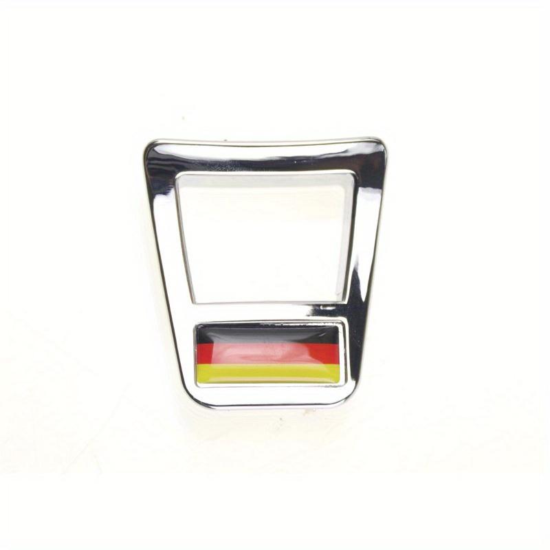 Chrome V.-W Steering Wheel Emblem, ABS Resin, for Rline, Tiguan, Passat B7 B8 CC, Jetta, Golf 7 MK7, G-TI, Polo, Car Interior Accessory