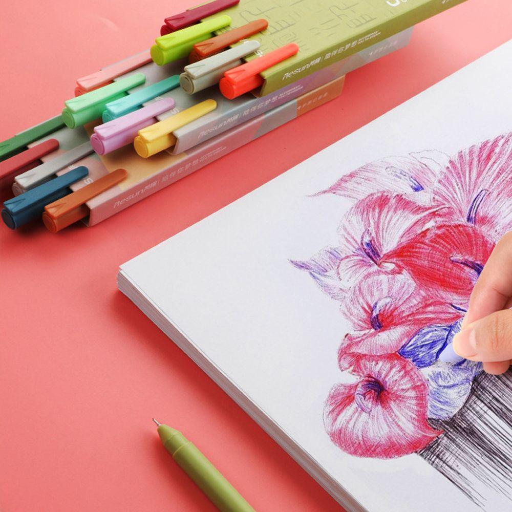 0.5mm Smooth Office Supplies Stationary Signing Pen Writing Gel Pen Marker pen Set Color pen