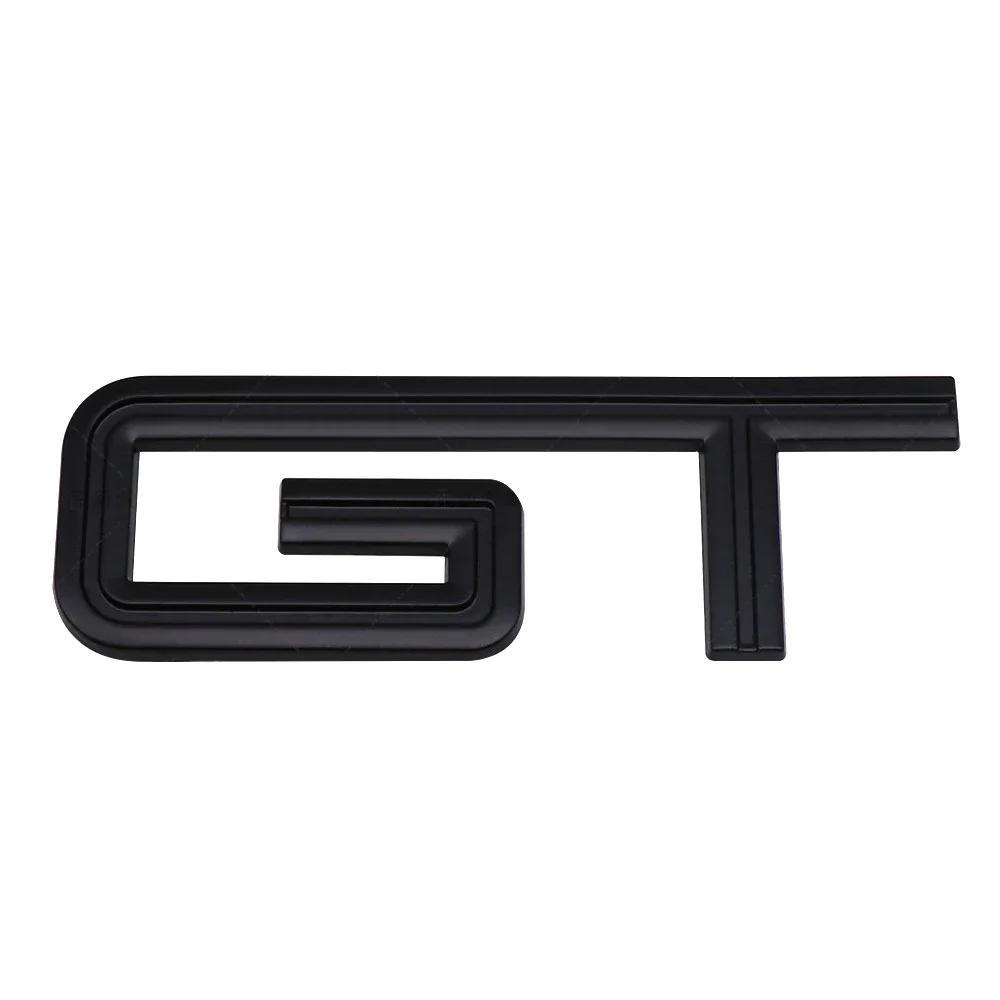 

Car Rear Trunk Emblem Sticker Metal Letter Badge for GT GT350 GT500 Shelby Fiesta Focus Mondeo Kuga Ranger Mustang