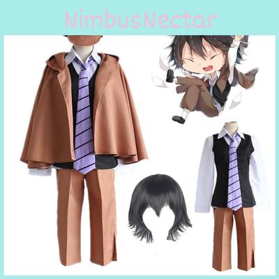 Oddychający i wytrzymały kostium cosplay Bungo Stray Dogs Ranpo Edogawa
