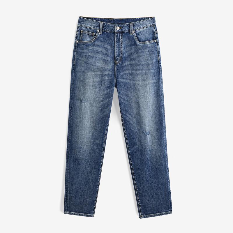 GXG Men's Classic Washed Loose Tapered Jeans