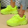 Chunky Sneakers Fashion Running Sports Shoes Women Platform Shoes Men Breathable Casual Sneakers Thick Sole Outdoor Footwear