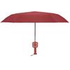Mini Portable Umbrella with Charging Fan Lightweight Sunny and Rainy Dual Use Sun Shade UV Protection Pocket Capsule Parasol