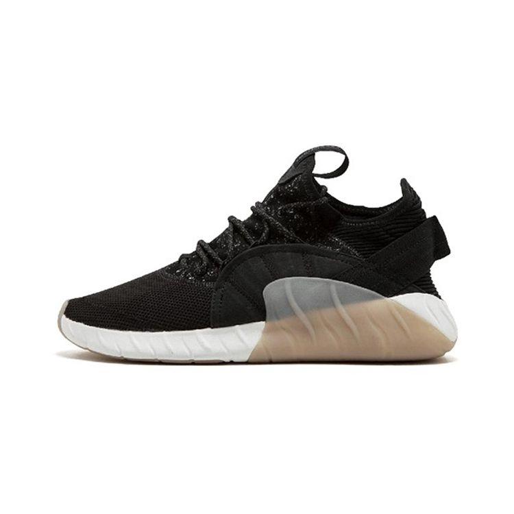 

Черные кроссовки унисекс adidas Tubular Rise Core-Black Footwear-White BY3554