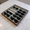 Elegant Eyeglass Holder Craft Of Wood And Flannel Interior