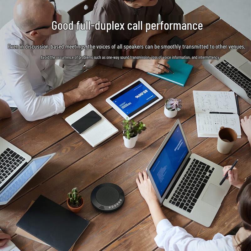 Meeteasy Omnidirectional Wireless Conference Speakerphone (CN version)