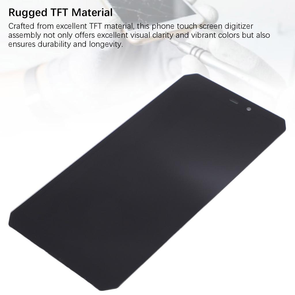 Phone Screen Replacement TFT Display Touch Screen Digitizer Assembly with Repair Kit for Oukitel Iii