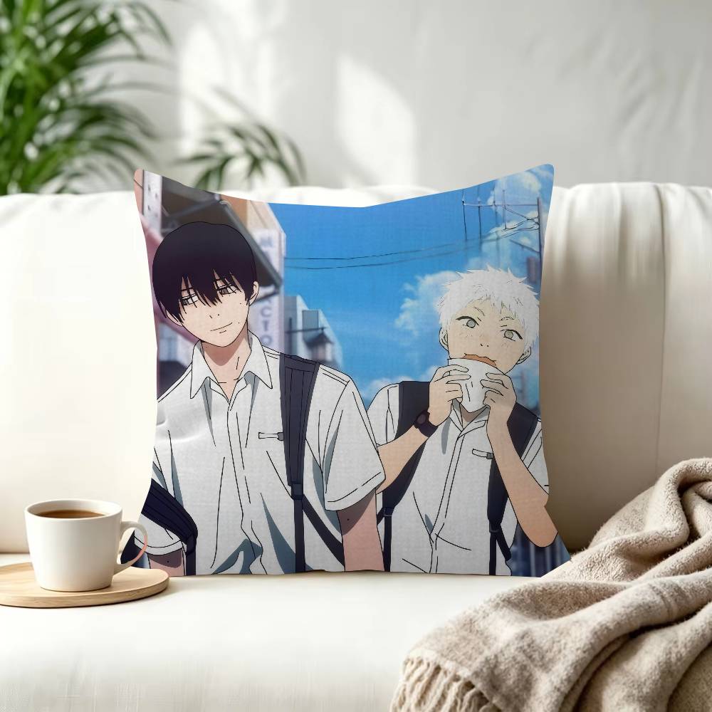 Anime TThe SSummer Hikaru DDied  Trendystyle decorative throw pillow cover insert not included fauxembroidery design