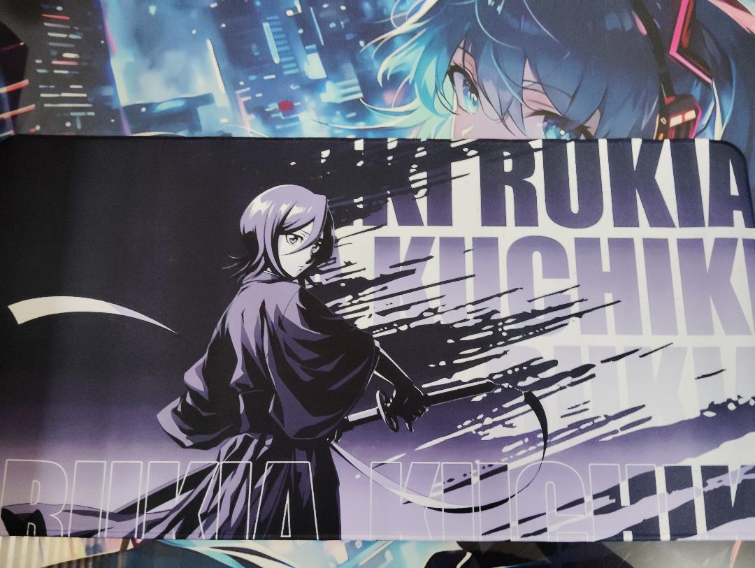 

[USED] Until July BLEACH Kuchiki Rukia Mouse Pad Desk Mat Bleach