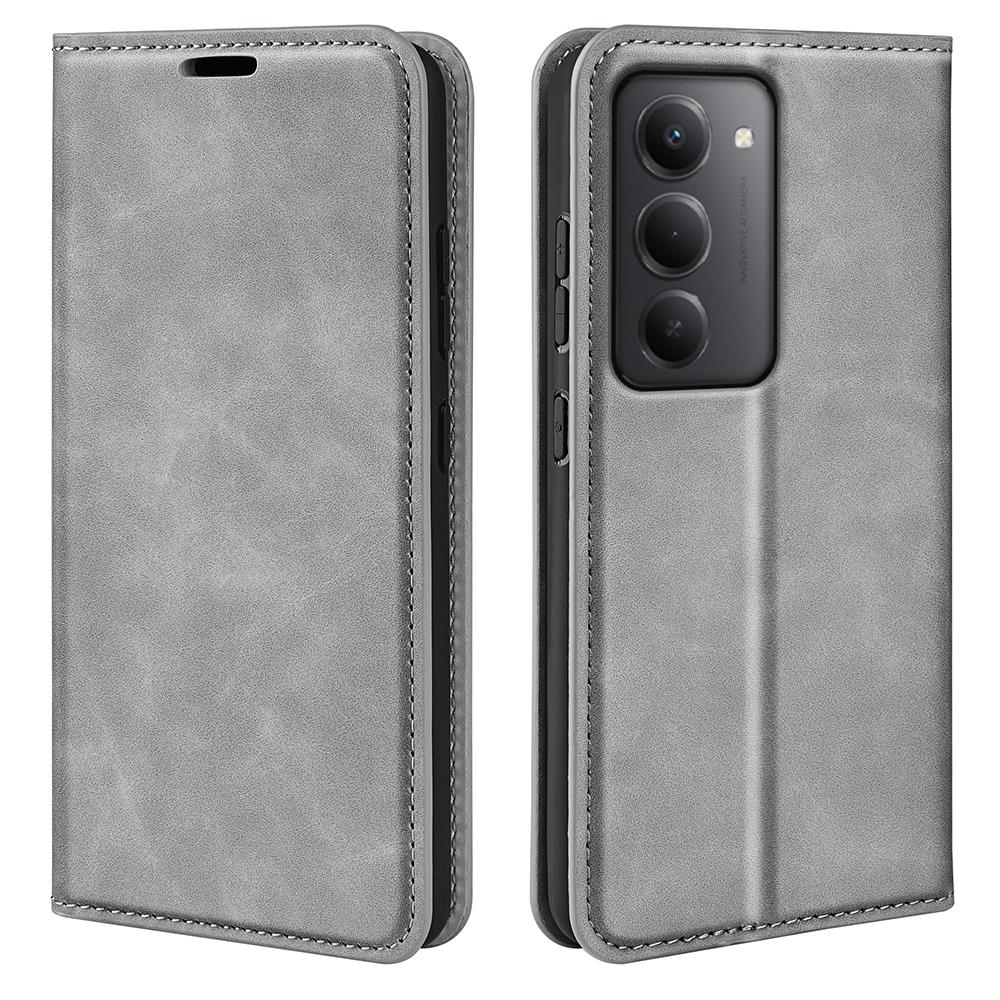 Für Xiaomi Redmi 15 5G (EU) (171 mm)/Xiaomi Redmi 15 4G (EU) (171 mm) Hülle Skin Touch Leder Brieftasche Handyhülle