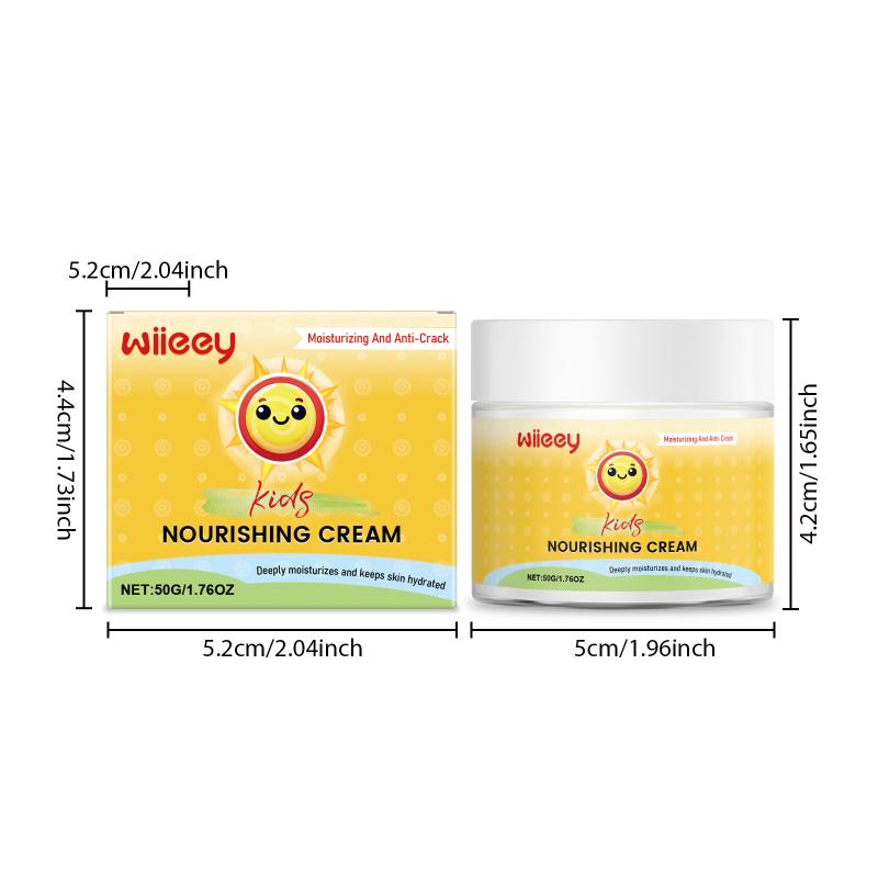 Gentle Moisturizing Cream For Kids Sensitive Skin Lightweight Hydration Soothes Dry Rough Spots Daily Use
