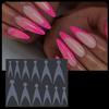 1 Sheet Duals Sided French Nail Forms Sticker French Line Sticker Nail Extension Forms Guide Stickers for Nail Design