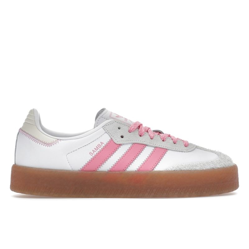 Adidas  Sambae White Bliss Pink Women Sneakers Cloud-White Off-White IE9109