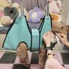 Pet Grooming Hammock Breathable Mesh Dog Grooming Sling Cat Restraint Hammock with Security Strap for Small Medium Dogs Cats Nail