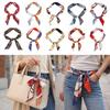 Long Slender Scarf Double-Sided Streamer Handbag Handle Ribbon Hair Band  Neckwear/Wrist/Waistband