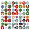 Christmas Sticker Roll 1 Pack Bagged Labels